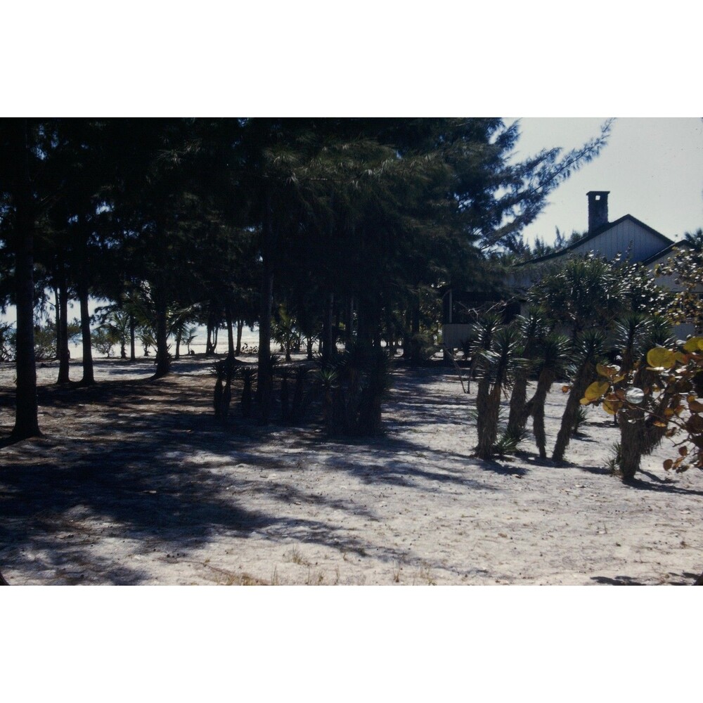 Kodak Slide 1950s Red Border Kodachrome Hialeah Coastal Dwelling In Florida #2